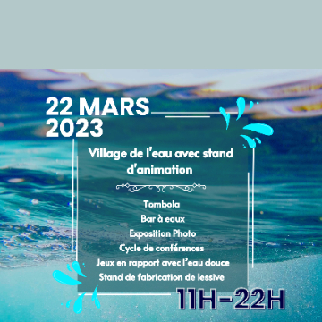 journée internationale de l'eau douce1