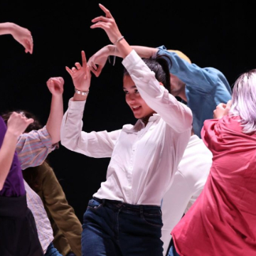 La compagnie de danse universitaire au Festival A Corps © J. F. 