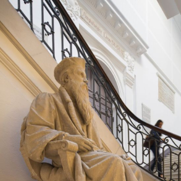 Statue de Jacques Cujas à Pey-Berland © Arthur Pequin 